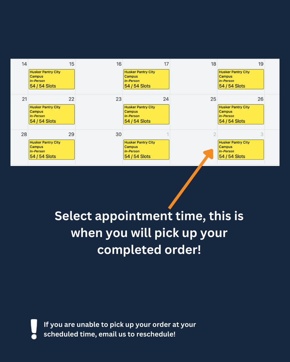 Screenshot of ordering instructions 3.